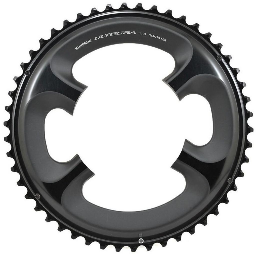 SHIMANO Kettenblatt ULT. FC6800 50Z silber leer Produktbild 
