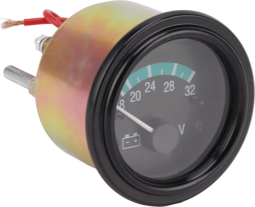 24 V Dieselgenerator Voltmeter -Motorspannung Messger?t fr Buswagen Agrarfahrzeugtraktor -Verbrennungsmotor
