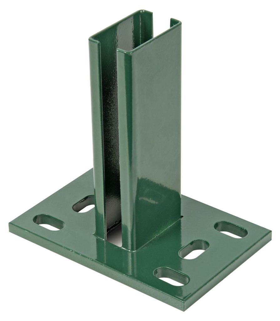Support de poteaux Alberts pour poteaux de clôture à double Image du produit 