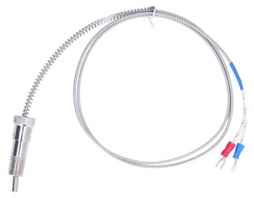 K-Typ-Thermoelement, Nickel-Silizium-Druckfeder für Temperatursensor M12, 1 m