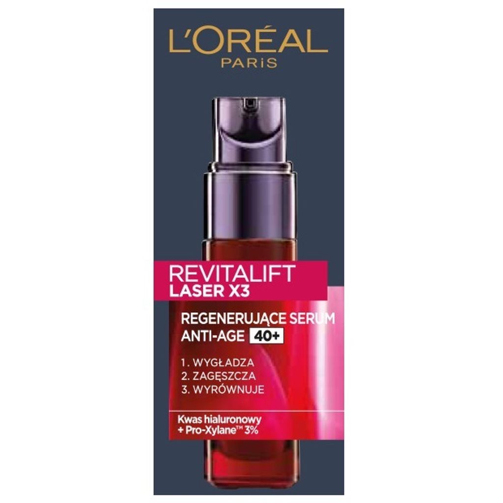 L'Oreal Paris Revitalift Laser x3 Serum Regenerujące, 30 ml Obrázok produktu 