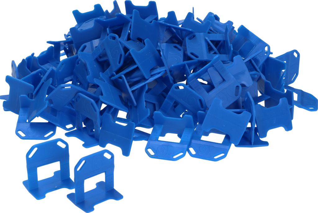 KOTARBAU Nivellierhilfe für Fliesen Zuglaschen 1,5 mm Satz 100 Stück