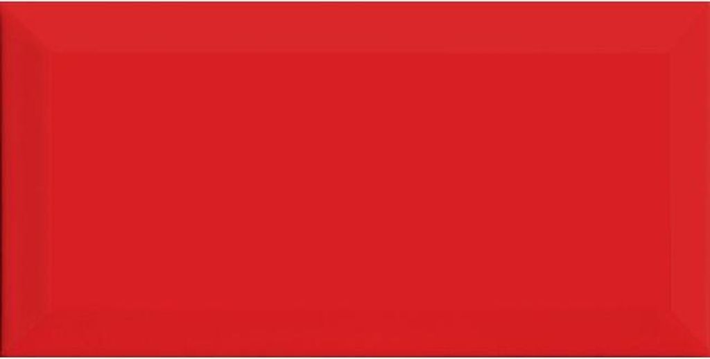 Wandfliese Metro 10 x 20 cm rot