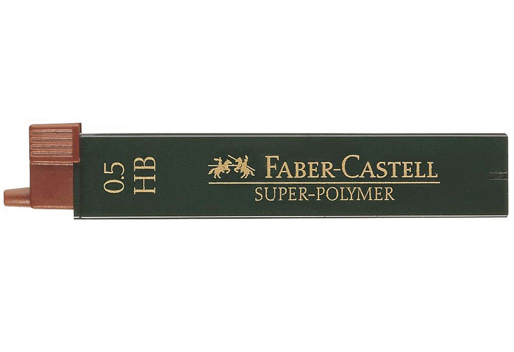 Faber-Castell 120501, B, Schwarz, 0,5 mm, 12 Stück(e), Produktbild 