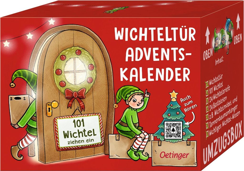 Wichteltür-Adventskalender. 101 Wichtel ziehen ein Produktbild 