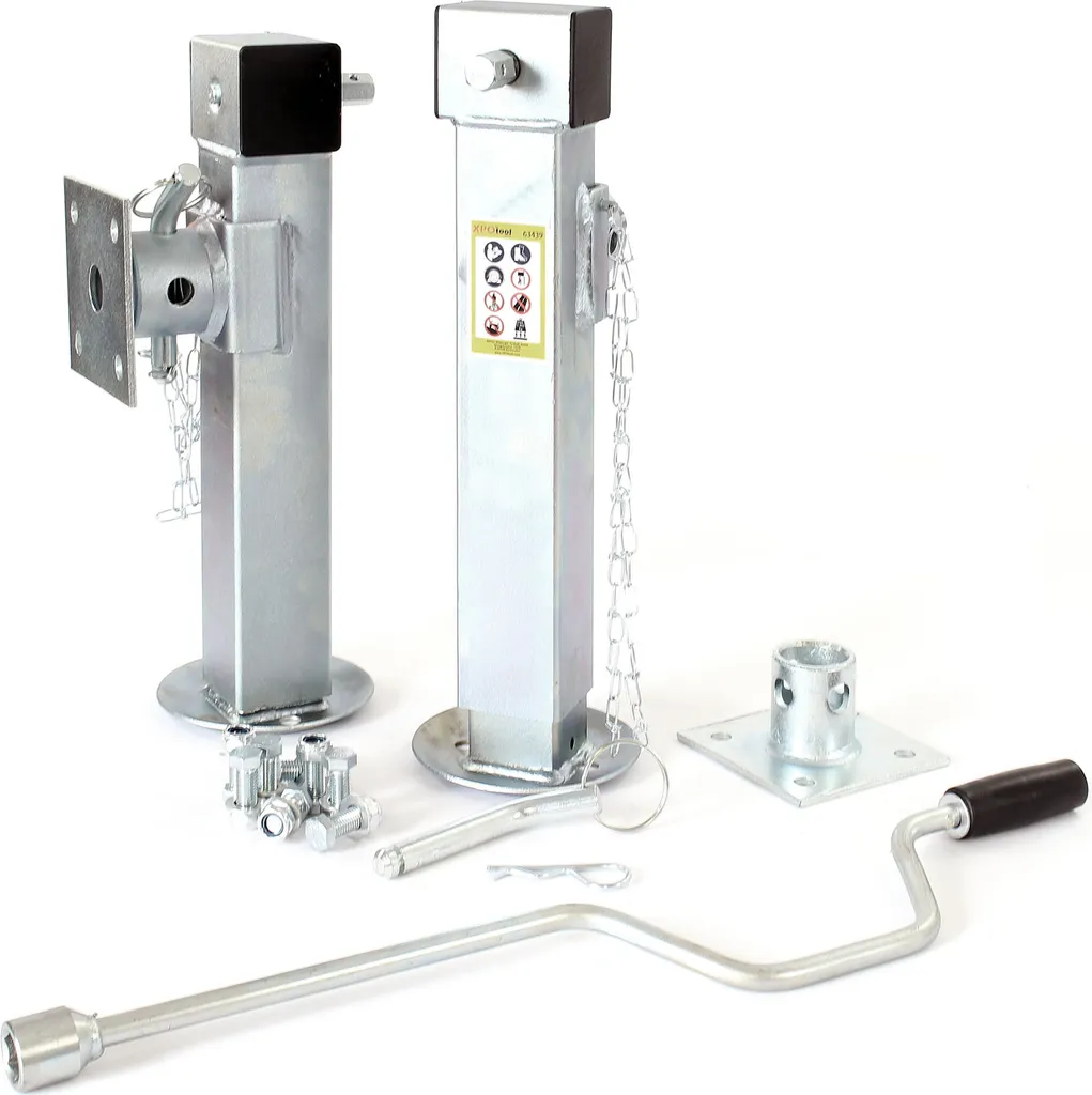 Supporti Rimorchio XPOtool 1350kg - Piedi Stabilizzatori 140x140mm