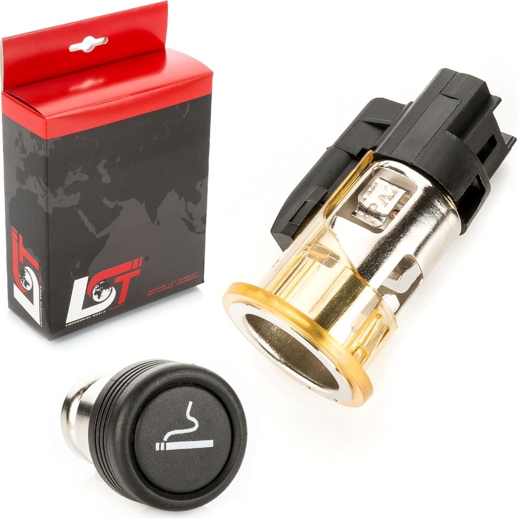 Zigarettenanzünder Steckdose Licht orange 12V RENAULT NISSAN