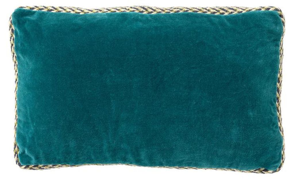 Dutch Decor Dekokissen Manoe 30x50 cm Blau