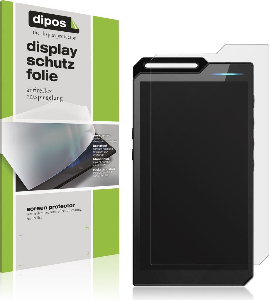 4x Schutzfolie für HiBy R4 matt Displayschutzfolie Folie Display Schutz dipos