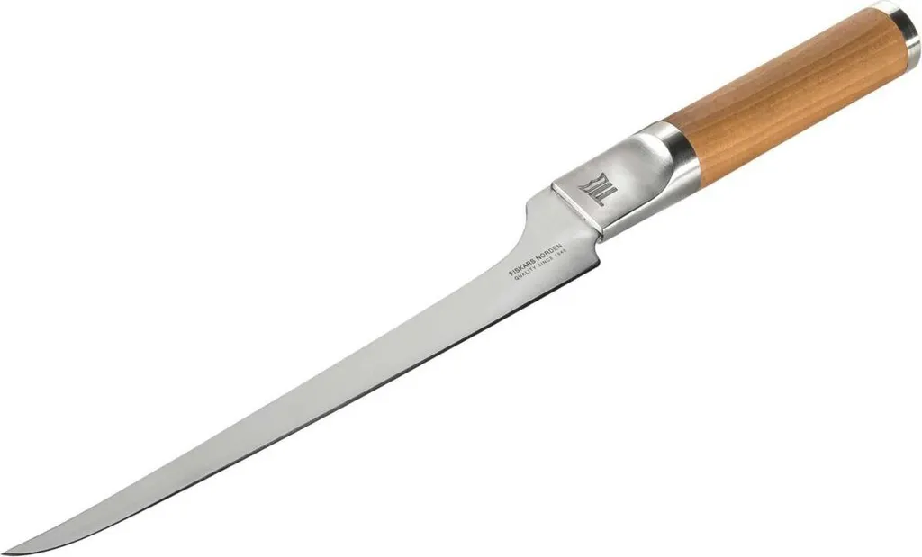 Fiskars Norden 1026423 Coltello Sfilettare Pesce 20,3 cm Legno