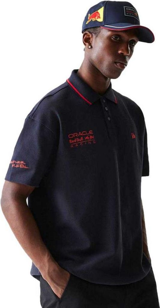 New Era X Red Bull Racing F1 Poloshirt Blau L Mann Blau L