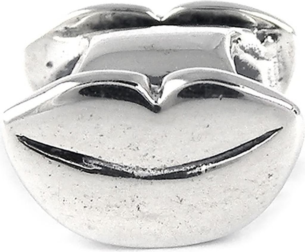 CarloBiagi Charm Bead Kuss Mund 925 Echt Silber Schmuck Element D2BBS221