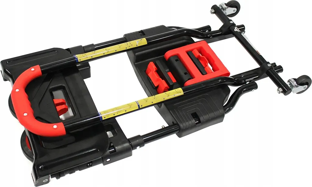Chariot de transport mobile 120 kg 2 en 1 - Structure robuste en acier - 5