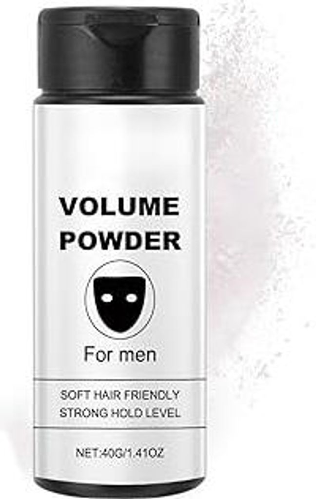 Texturpuder für Männer Mit Natürlichen Inhaltsstoffen,Volumen Puder Haare für Männer,Hair Styling Powder,Sofort Mehr Textur und Volumen, Leich...