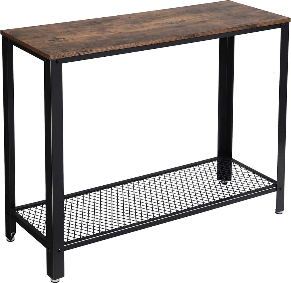 Console de style industriel sobre idéale pour petit couloir ou entrée
