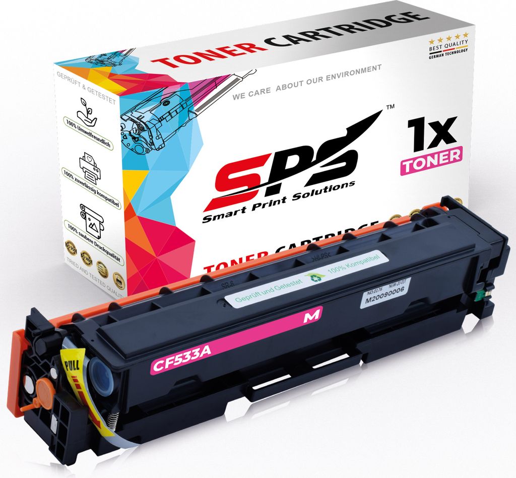 1x Toner 205A CF533A Magenta kompatibel für HP Color Laserjet Pro MFP M181
