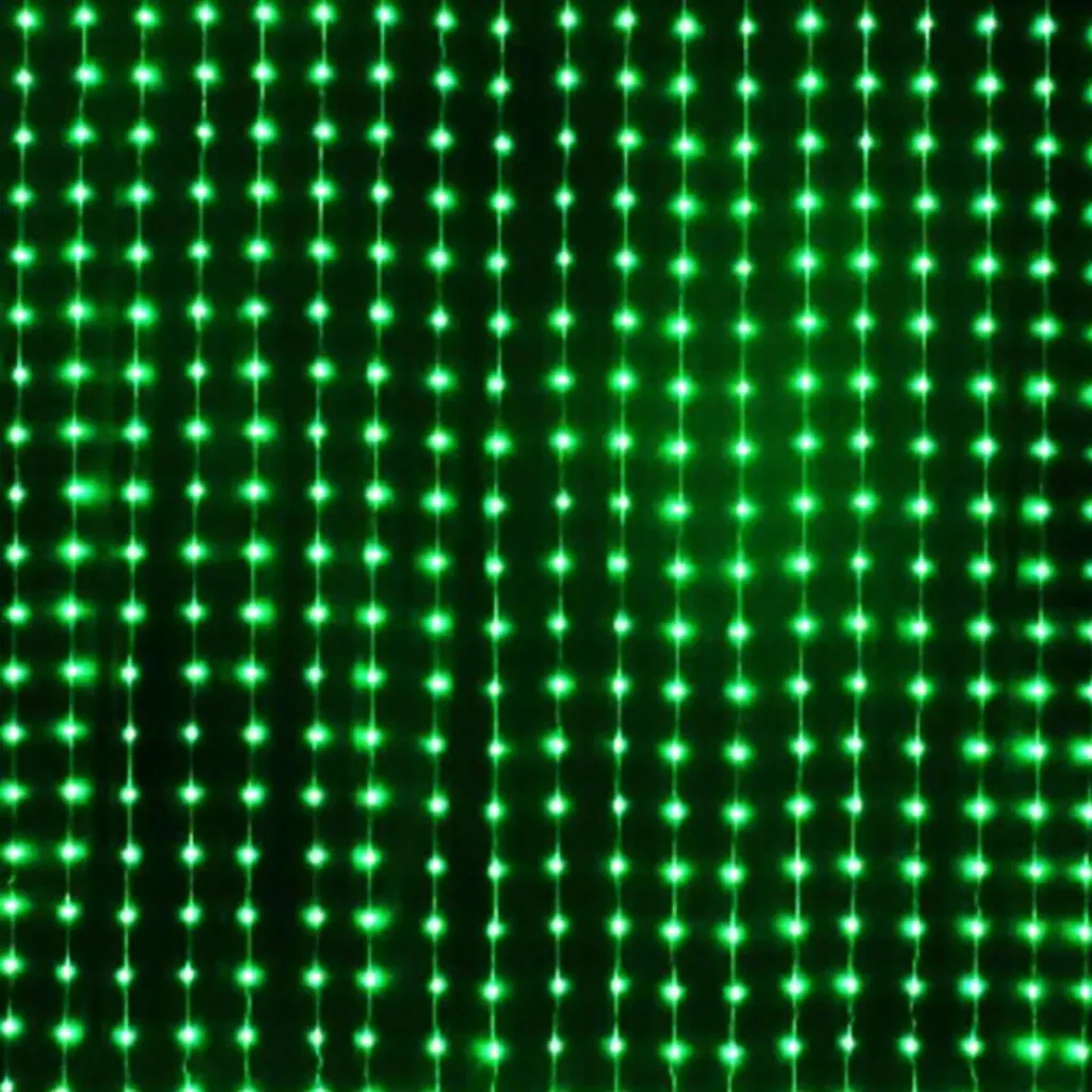 Décoration de Noël SMART : rideau lumineux 2x2m 400 LED RGB pour murs et vitres