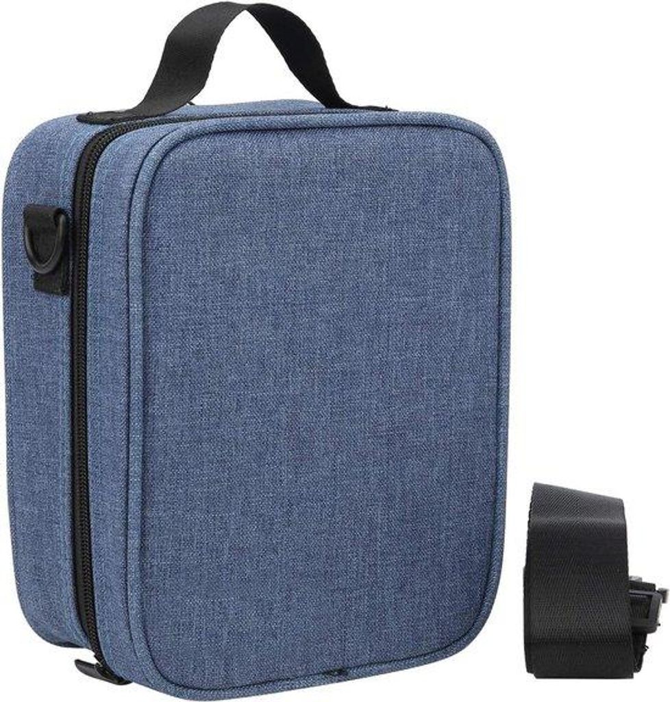 Kalimba für 17 Tasten, blauw mit praktischen Zubehörteilen