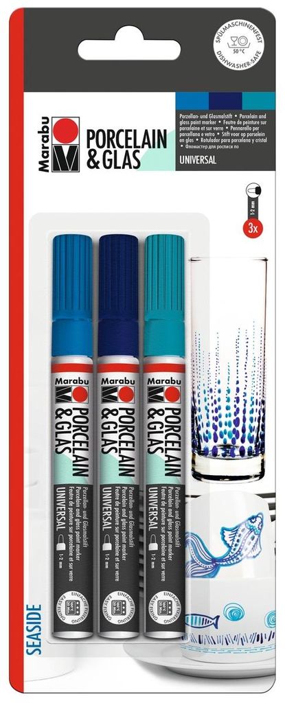 Marabu Marker "Porcelain & Glas Painter" SEASIDE