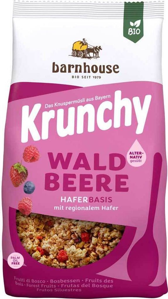 Barnhouse Krunchy Wild Berry375g Immagine del prodotto 