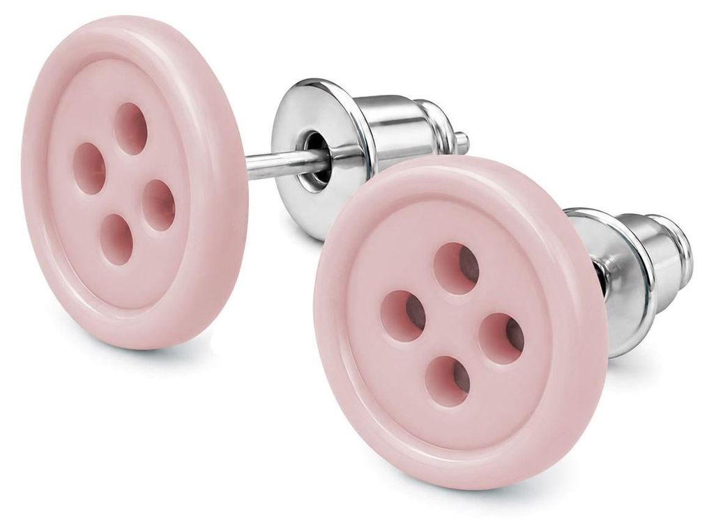 Rockabilly Knopf Ohrstecker in verschiedenen Farben Retro Produktbild 