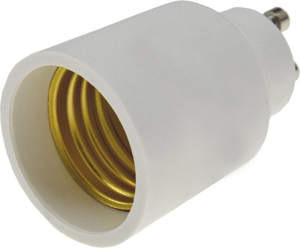 ChiliTec Lampensockel-Adapter, Kunststoff GU10 auf E27 Produktbild