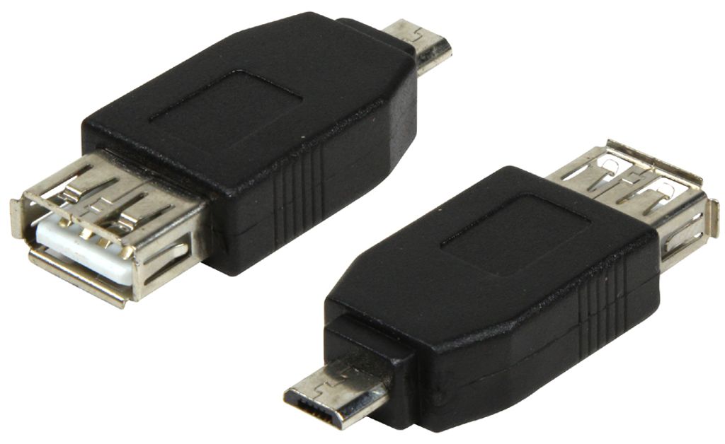 Logilink USB Kabel A + micro B 0.48 Gbit/sek sw Immagine del prodotto 