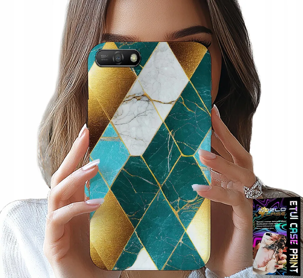 Huawei Y6 2018: Cover Fashion e Vetro Temperato | Stile Quotidiano