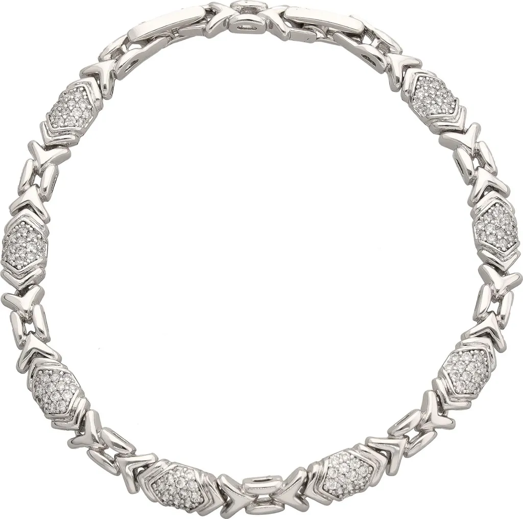 Joella Bracciale Donna Argento - Look Minimalista Trendy Taglia Unica