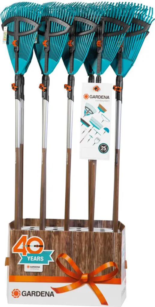 Balai Ajustable 35-52cm Gardena Combisystem avec Largeur Variable