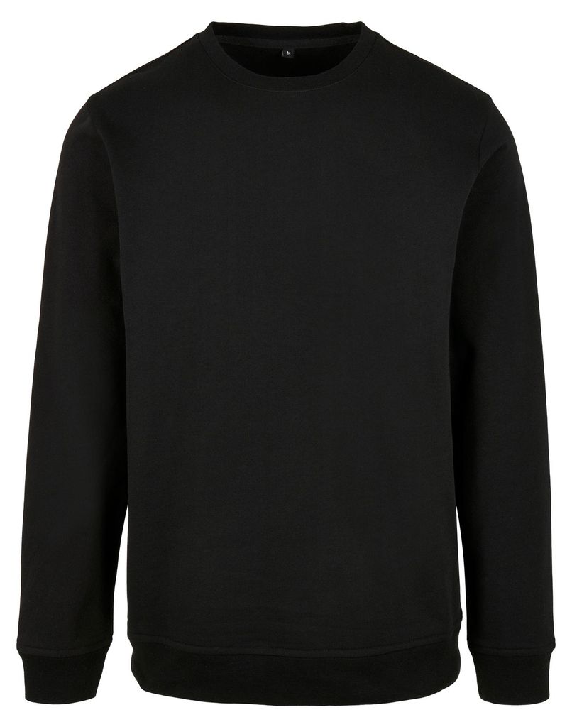 Build Your Brand - "Basic" T-Shirt Rundhalsausschnitt für Herren LT5316 (5XL) (Schwarz)