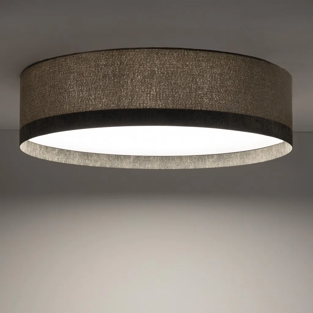 Grand Plafonnier Design LAGO 7 Gris Nowodvorski 7 Sources E27 Chic