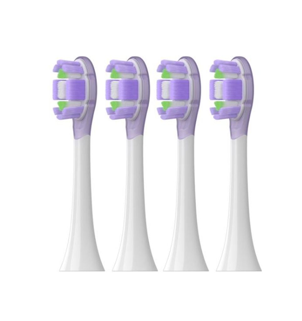 Zahnbürsten für Xiaomi Oscillation, SOFT, weich, 4 Stück Produktbild 