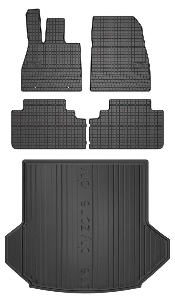 Rubberen automatten + kofferbakmat voor BYD Seal 6 DM-i Productafbeelding 