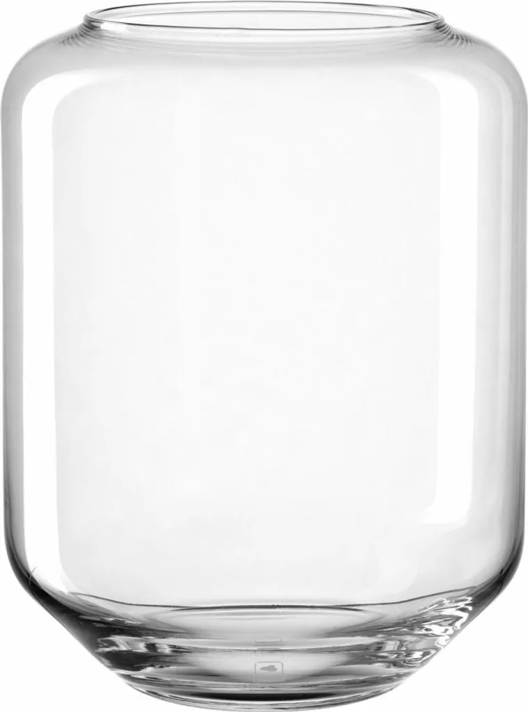 Lanterna Design Leonardo Milano 22 cm | Portacandele in Vetro Moderno