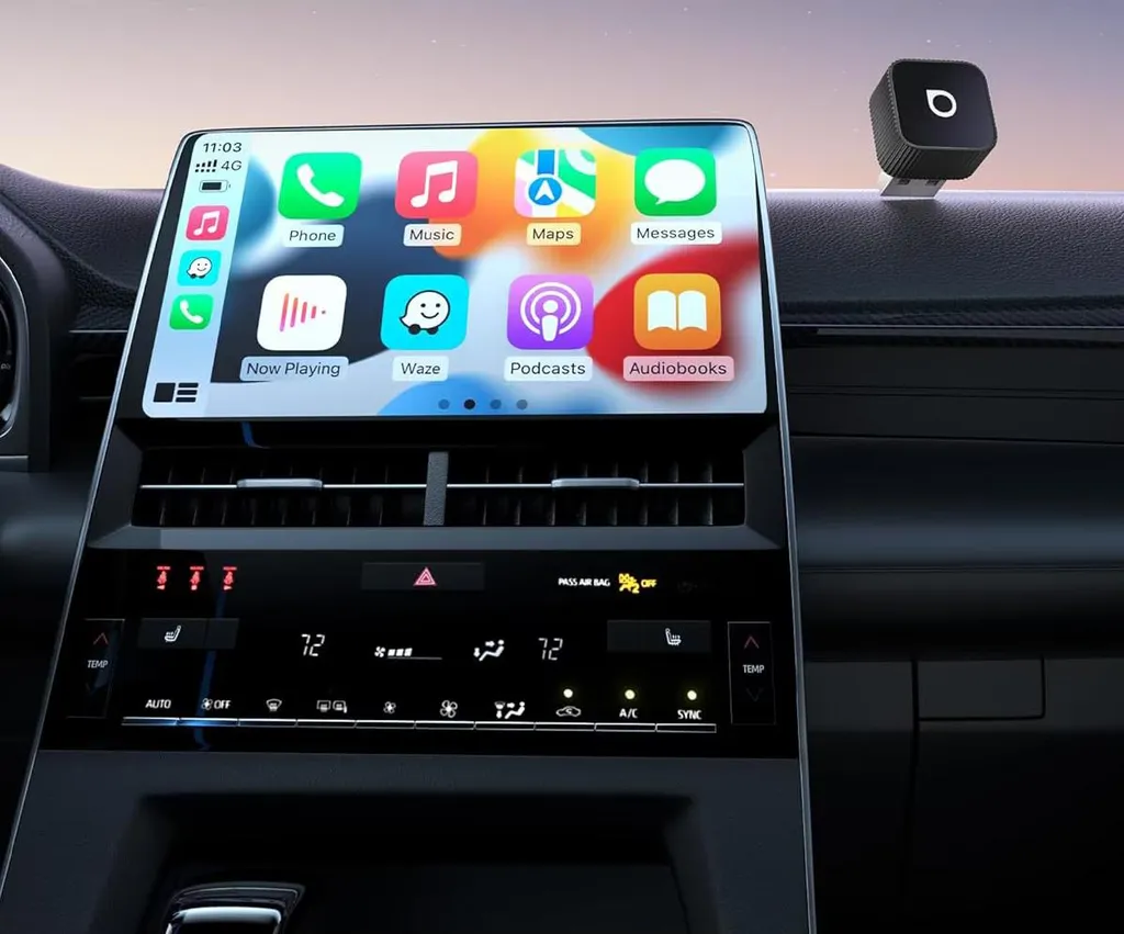 Adaptateur CarPlay Android Auto sans fil Ottocast Mini Cube USB-A
