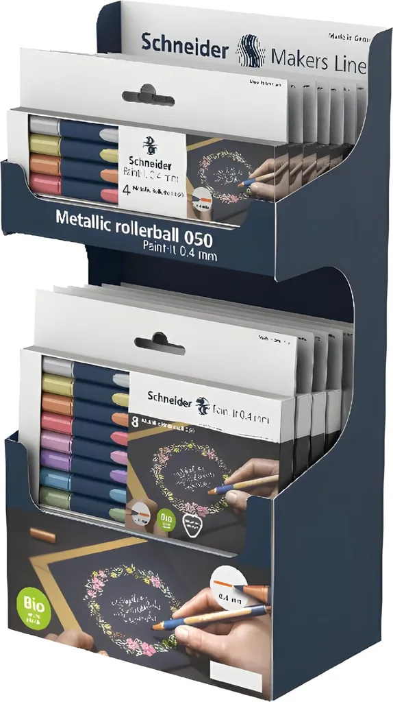 Roller Métallique Paint-It 050 0.4mm Anti-Bavure Display 14 Étuis Pro