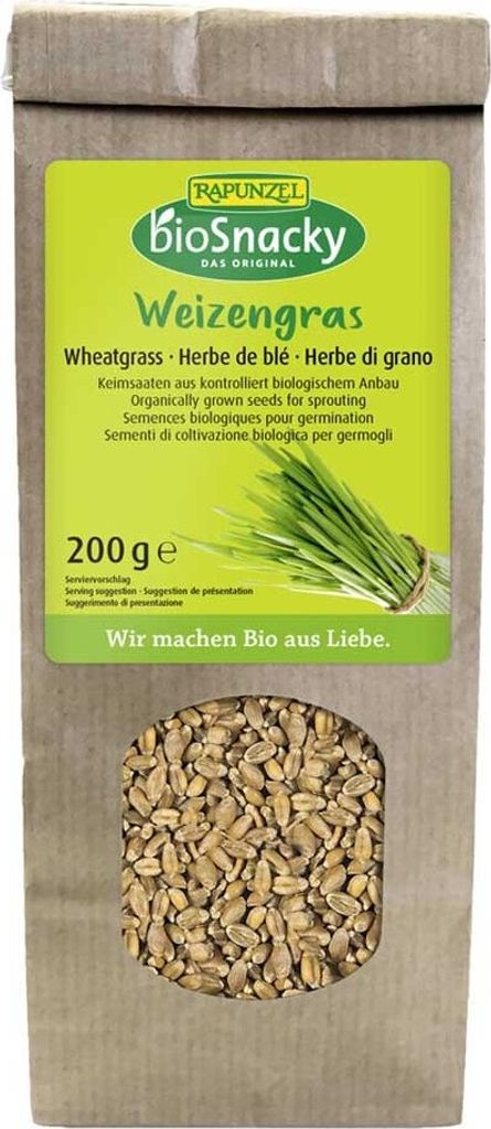Rapunzel - bioSnacky Herbe de blé - 200g Image du produit 