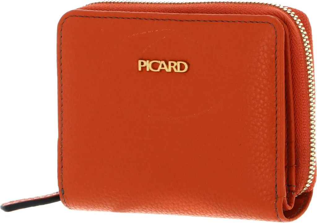 PICARD Pelle portafoglio Java 1 Wallet Orange arancione