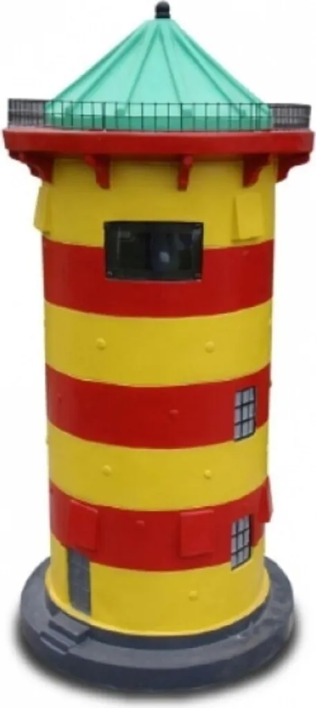 Statue de jardin Phare maritime 78cm - Décoration extérieure robuste