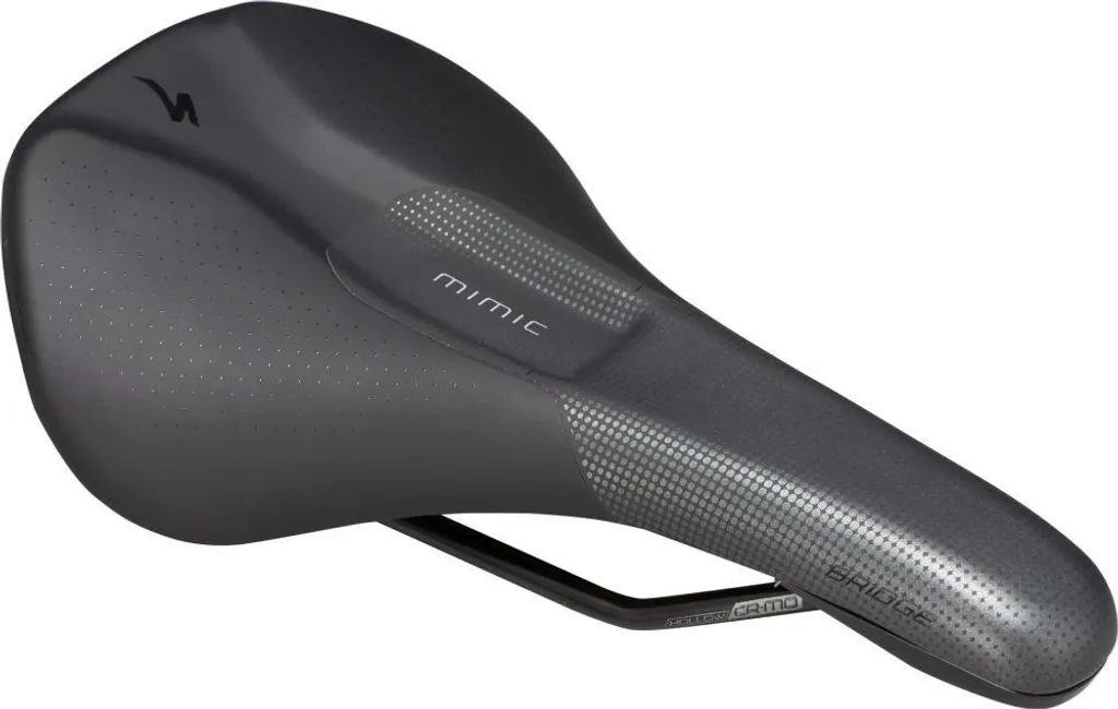 Selle vélo longue distance Specialized Bridge Comp Mimic 143 Noir