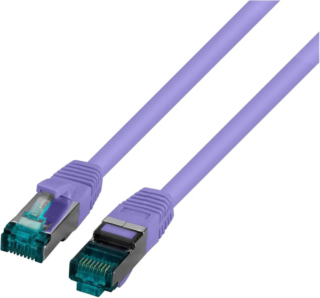 EFB Patchkabel Cat.6A S/FTP 1.5m LSZH Viola | Fornitura Reti Aziendali