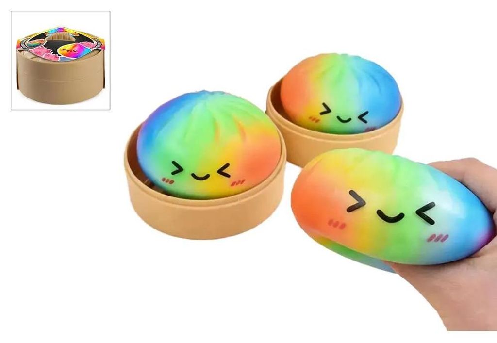 Van Manen Veenendaal b.v. Kawaii Fidget Dumpling Foam 8,5cm Produktbild 