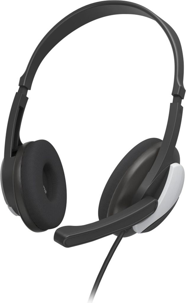Hama PC-Office-Headset HS-P100 V2, Stereo, Schwarz