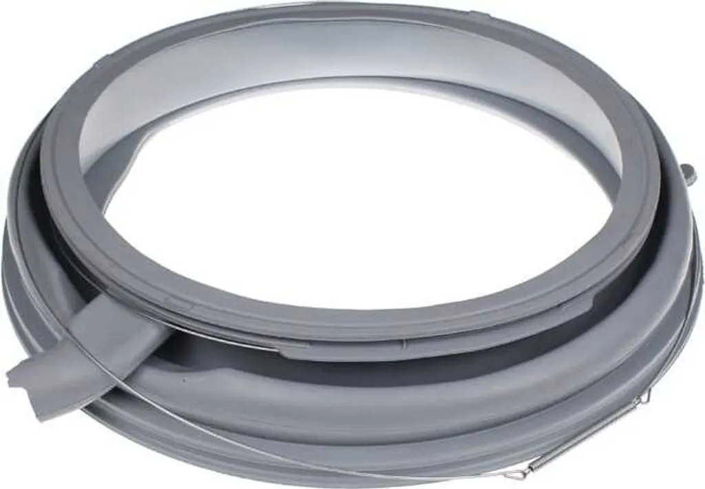 Manchette de hublot pour lave-linge Bosch 00686004 en caoutchouc gris