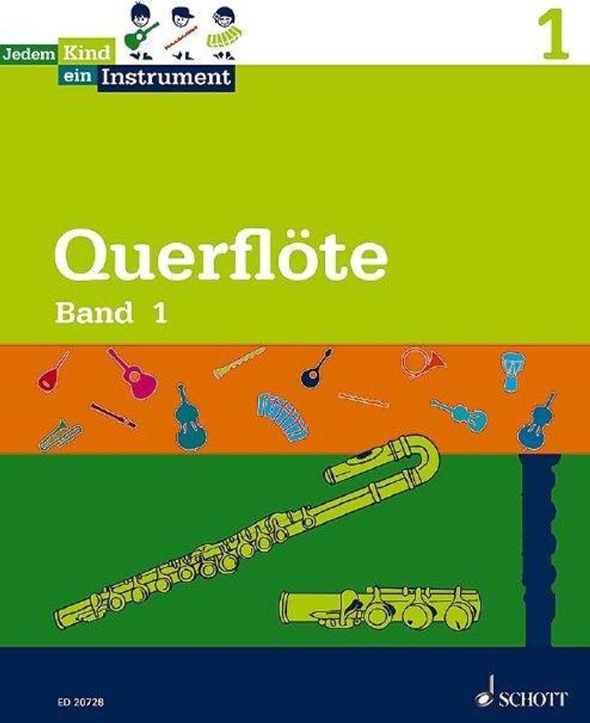 Jedem Kind ein Instrument. Querflöte Band 1