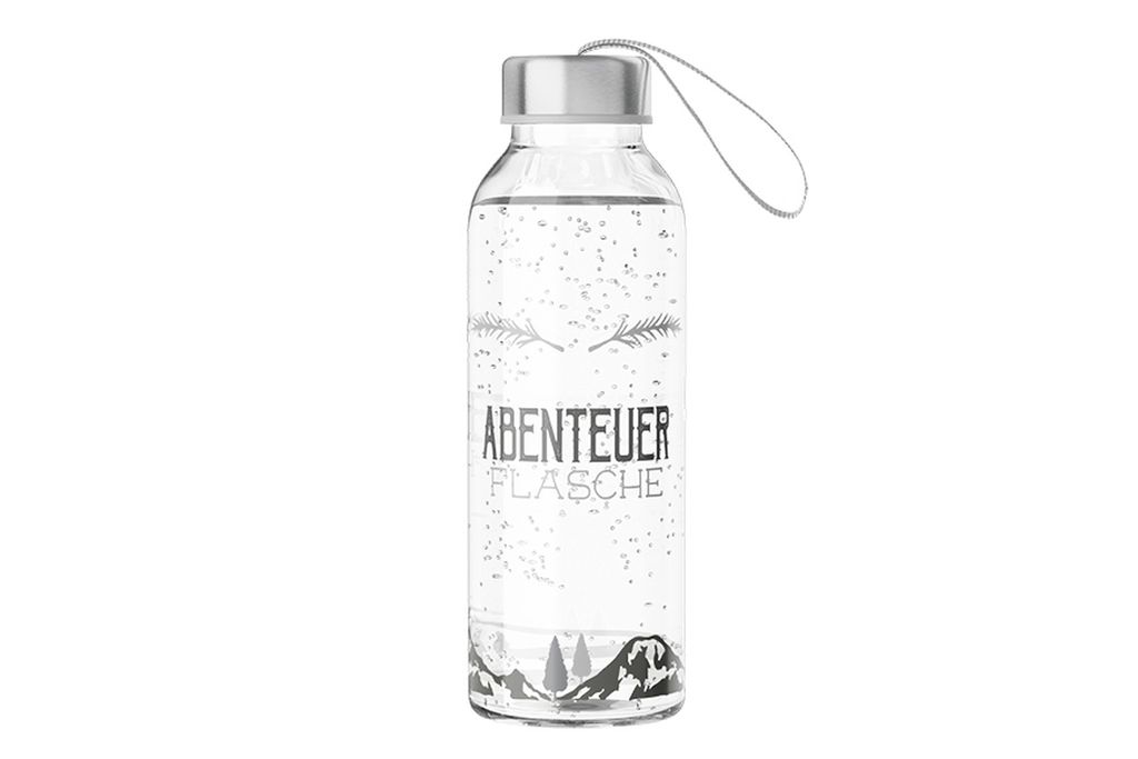 LaVida Trinkflasche für Dich400 ml Abenteuer Flasche Produktbild 