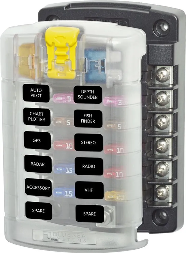 Porte-fusible St-Blade 12-V BSS : stoppez les pannes et courts-circuits
