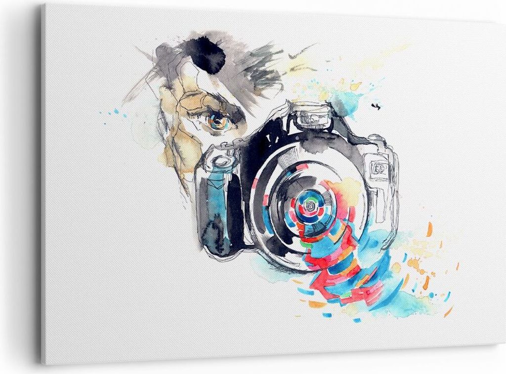 Bild auf Leinwand - Leinwandbild - Fotograf Kamera Fokus Produktbild 