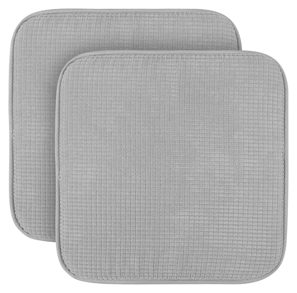 Cojines para sillas, estructura en gris claro, pack de 2 Imagen del producto 